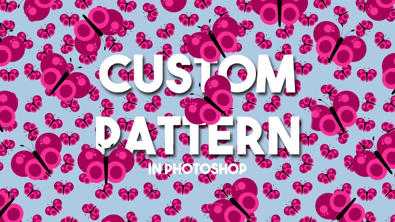 Tutorial – How to Design your own Pattern in Photoshop