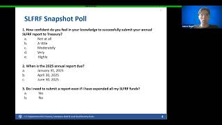 SLFRF 2025 Annual/Q1 Report Webinar