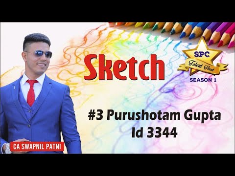 #3 SPCTALENTHUNT Sketching/painting PURUSHOTAM GUPTA Hansi