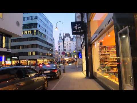 Vienna Walking Tour in March 2022, Austria | 4K | ASMR | City Ambience