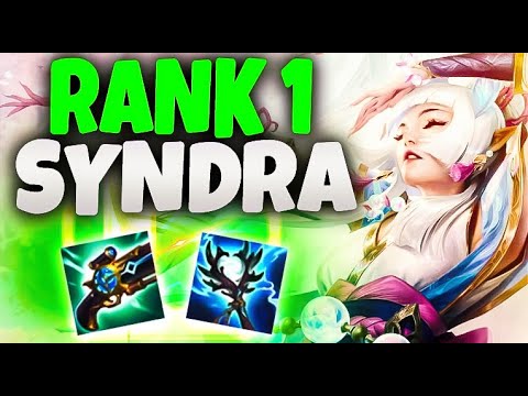 Rank 1 Syndra DOMINATES - Enemy Team Surrenders at 15 Mins! | Trisend3