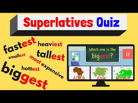 Superlative Quiz