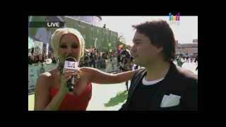 Арман Давлетьяров на красной дорожке "Премии Муз-ТВ" 2012