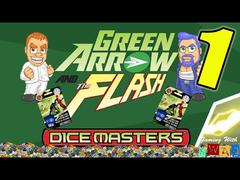 Dice Masters - Green Arrow and The Flash D.C. Comics Unboxing and Review - Gaming With Swag 
