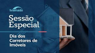 Senado homenageia os corretores de imóveis - 4/9/26