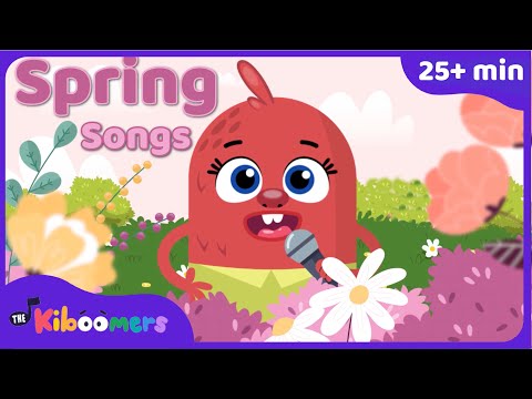 The Ultimate Spring Song Playlist: 25+ Minutes of Fun Dance Songs for Kids | The Kiboomers