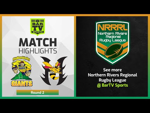 Mullumbimby Giants vs Cudgen Hornets - Round 2 Highlights - NRRRL 2022
