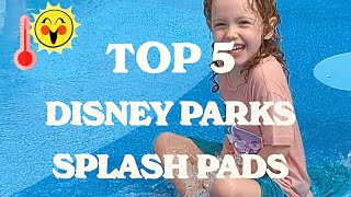 Which Disney World Theme Park SPLASH PAD is the BEST!