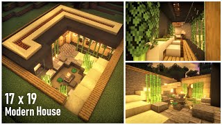 Minecraft -- #004 17x19 Japanese-Style Modern House