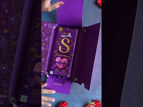 Unboxing Valentine's Day Gift 💝| Valentines Day Special 💕| Unboxing Cadbury Diary Milk Silk 🍫