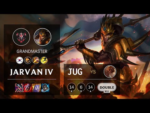 Jarvan IV Jungle vs Taliyah - KR Grandmaster Patch 11.20