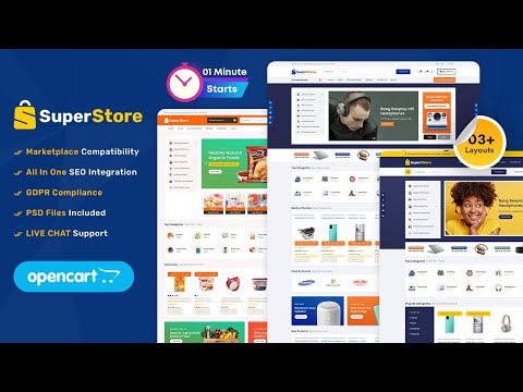 SuperStore - Advanced OpenCart Multipurpose Responsive Theme - TemplateTrip