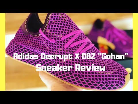 Adidas X Dragonball Z " Gohan" Deerupt Sneaker Review