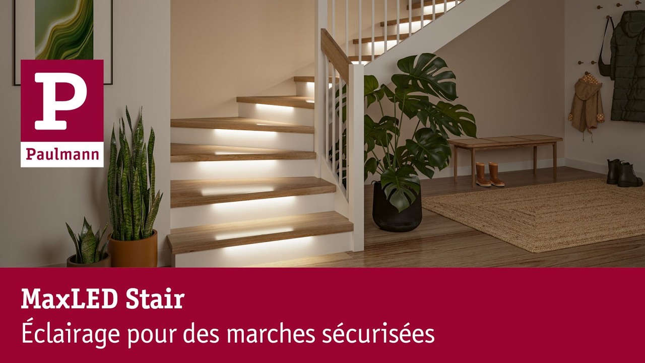 Paulmann Extension 3 x 1m pour MaxLED Stair LED Strip 2700K