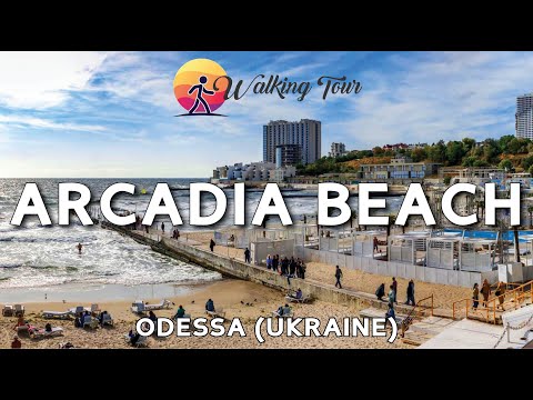 Arcadia Walking Tour 4K - Odessa (Ukraine) 🇺🇦 | Travel Vlog | Europe Travel
