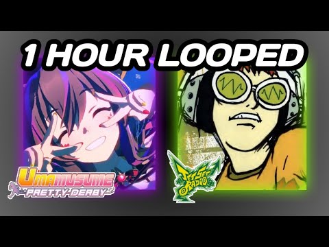 1 HOUR LOOP Jet Set x Daitaku Helios Rap | Jet Set Radio x Uma Musume music video edit