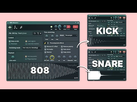 Making a Beat with ONLY an 808...(kick, snare, hi hats, melody, 808)