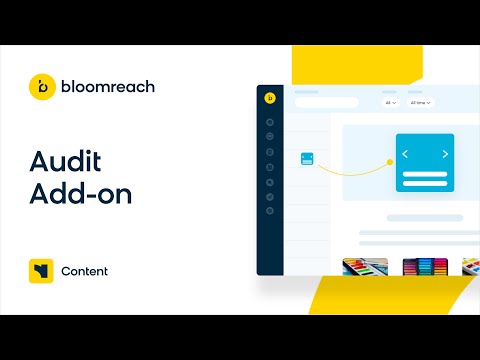 Video: Bloomreach Content | Audit Add-on Introduction and Demo