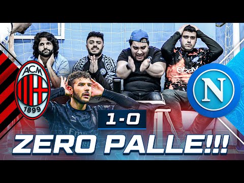 😡 ZERO PALLE!!! MILAN 1-0 NAPOLI | LIVE REACTION NAPOLETANI HD