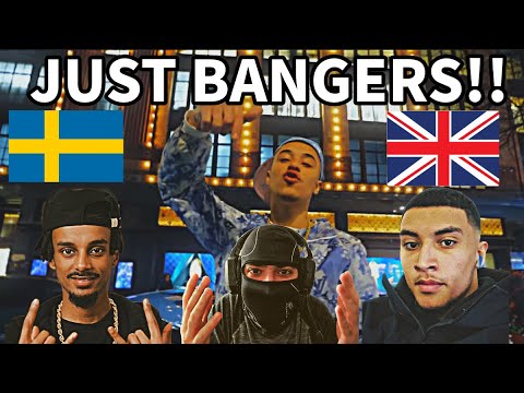 RETURN OF THE BANGERS!! UK REACTION 🇬🇧 🇸🇪 ADAAM, SARETTII, ASME & AJ CHAPO | SWEDISH RAP