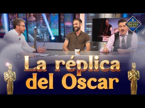 La experiencia de Jon Plazaola con la réplica del Oscar - El Hormiguero