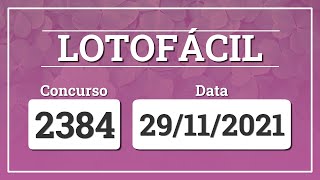 Capa de LOTOFÁCIL 2384