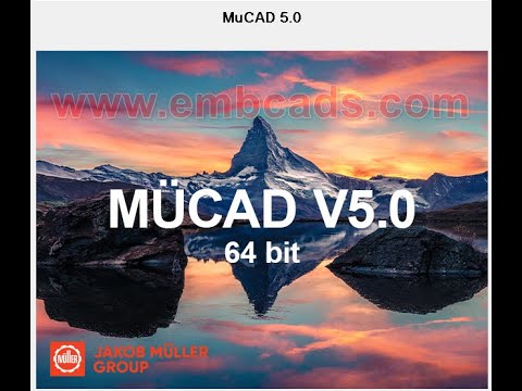 Muller MUCAD 5.0 64BIT With DiGiColor Full Module Work Windows 11-10-8-7 64BIt | Latest Release 2021