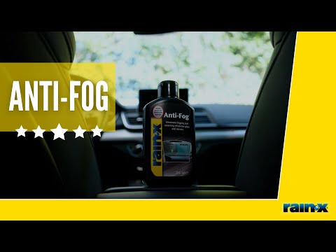 How to use RainX Anti-Fog?