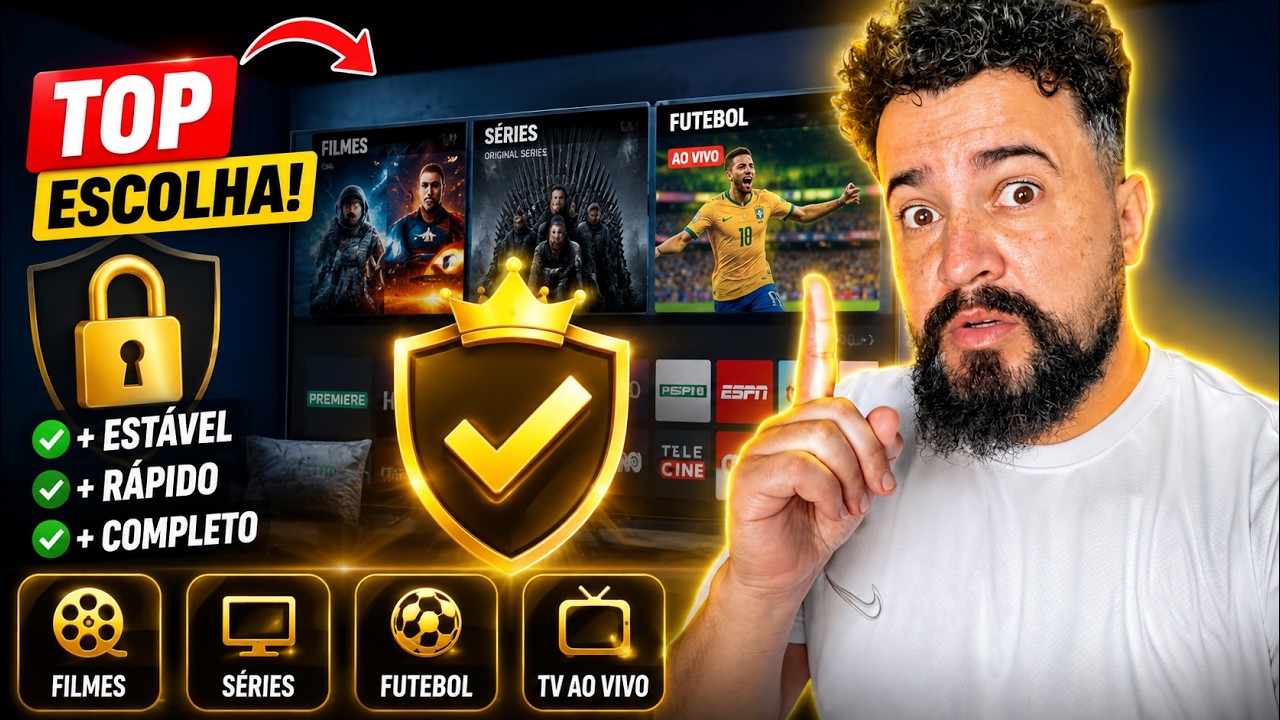 🔥 MELHOR IPTV DO MOMENTO – LISTA IPTV COM FILMES, SÉRIES E FUTEBOL AO VIVO! ⚽📺🎬