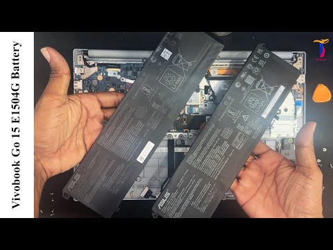 Asus Vivobook Go 15 E1504G New Battery Replacement | disassembly