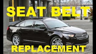 How To Replace 2015 Ford Taurus Driver Seatbelt Retractor and Pretensioner