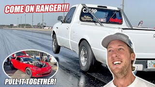 Sick Week Days 4 & 5 - Tye's Turbo Ranger Goes For an 8 Second Run!!! Ruby BATTLES For First Place!