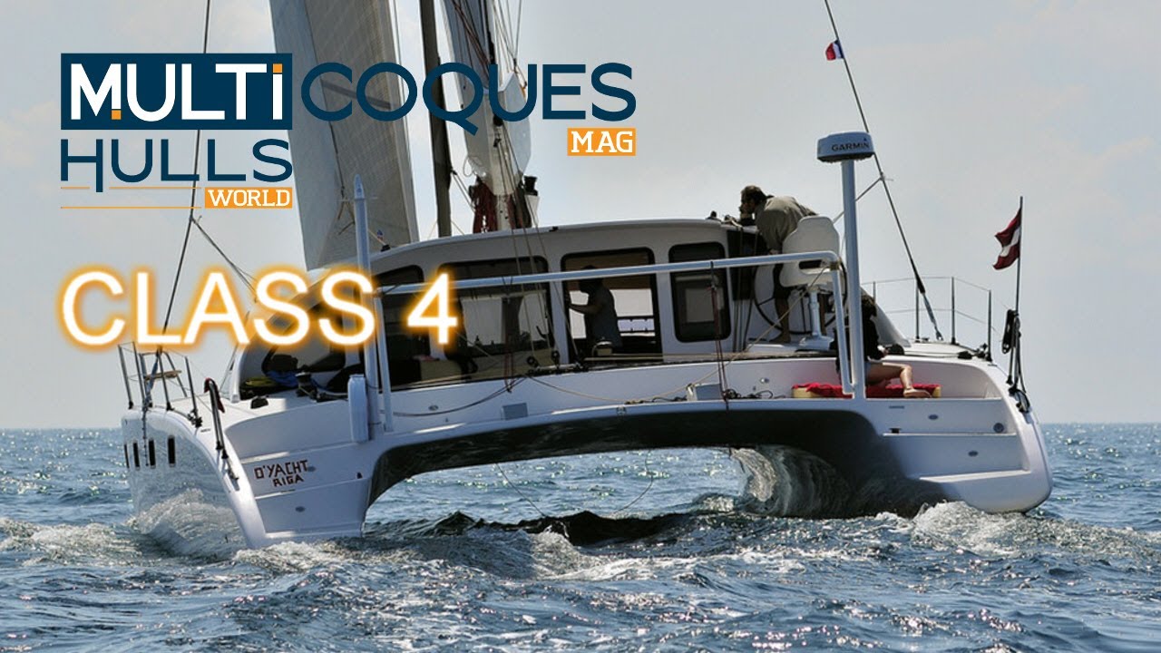 O Yachts Class 4 catamaran - Boat test teaser