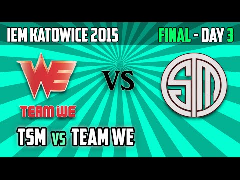 2. TSM vs Team WE - Game 2 - GrandFinal - IEM KATOWICE 2015 - Day 3