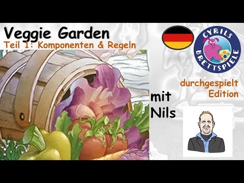 Cyrils Brettspiele - Veggie Garden Brettspiel (S139E01) - Komponenten & Regeln