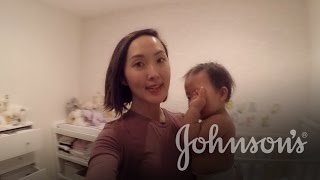 3-Step BEDTIME® Routine |  Tonight We Sleep Challenge: Chriselle & Chloe | JOHNSON’S®