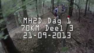 preview picture of video 'MH2D 2013 70 KM Zaterdag Mountainbike - deel 3'