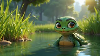Download lagu Story of turtle 2 🐢Tina's First Splash | ‪@Cococuties‬ Nursery Rhymes & Kids Songs & Story mp3