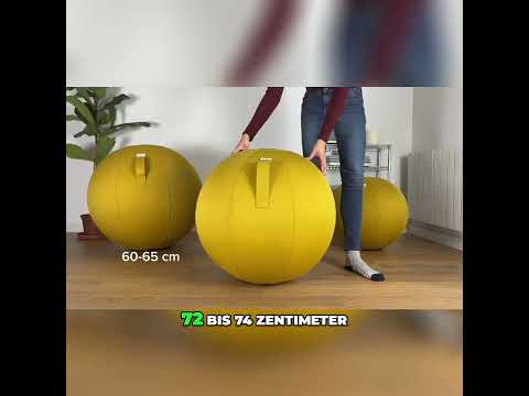 Vluv-Sitzbälle - Welche Grösse passt zu Ihnen?