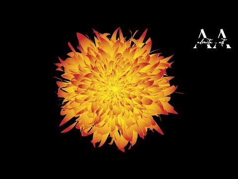 Illustrator Beautiful Flower Design very easy way