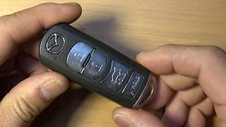 Mazda key fob battery replacement (Mazda 3, CX-5)