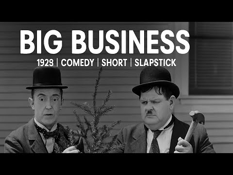 Big Business | 1929 | Comedy | Short | Slapstick