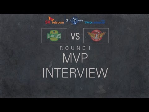 [SPL2016] Jin Air vs SKT MVP Interview -EsportsTV, Starcraft 2