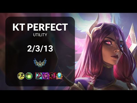 KT PerfecT Karma vs Seraphine UTILITY - KR CHALLENGER Patch 15.4