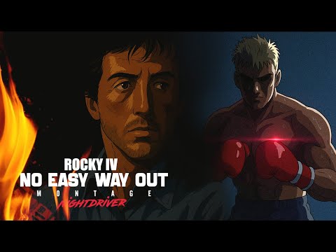 What If Rocky IV Was an Anime? (No Easy Way Out montage)