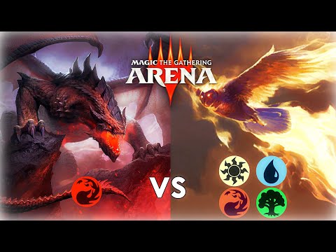 RED DRAGONS VS SUNBIRD'S INVOCATION RAMP | MTG Arena Historic