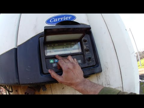 Рефрижератор Carrier Vector, быстрая диагностика