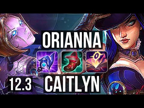ORIANNA & Senna vs CAITLYN & Karma (ADC) | Rank 4 Ori, 6/1/8 | NA Challenger | 12.3