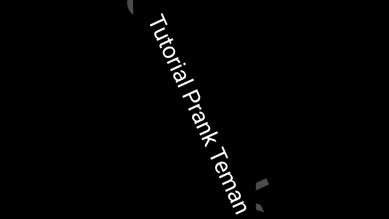 Tutorial Prank teman 2023 #shorts #prank