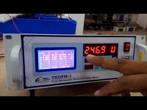 Total harmonic Distortion Power Analyzer Meter